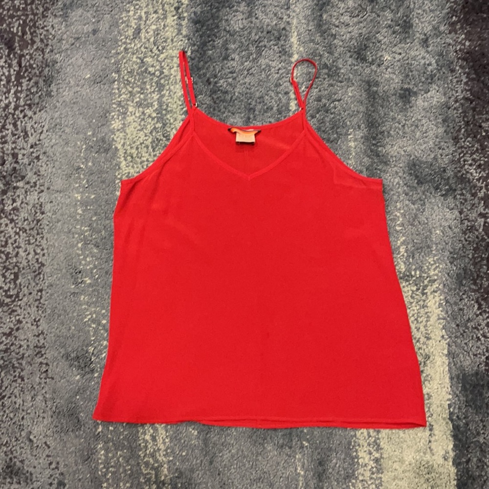 Paul Smith Silky Camisole In Red NWOT